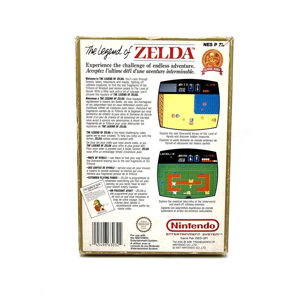 The Legend of Zelda Nintendo NES (Classic Series)