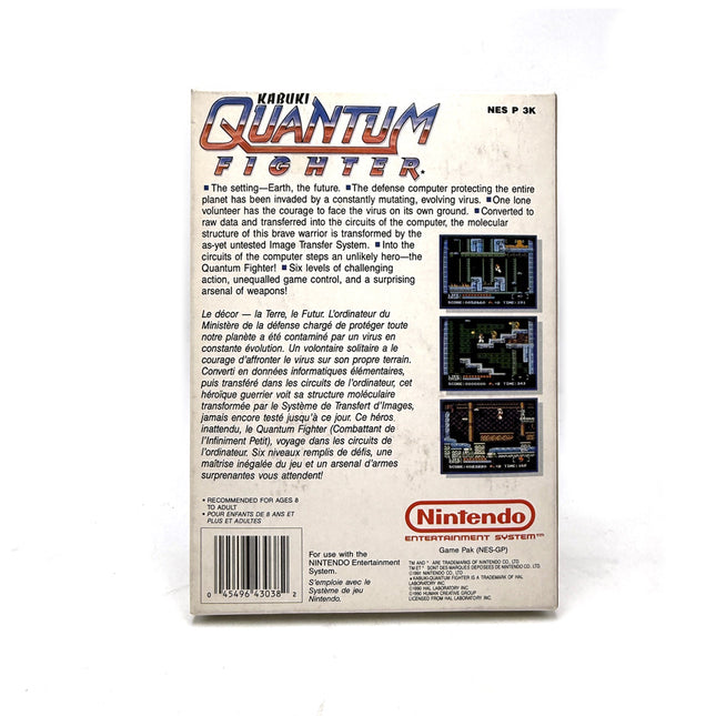 Kabuki Quantum Fighter Nintendo NES