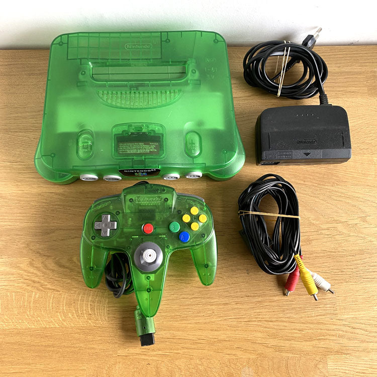 Console Nintendo 64 Edition Funtastic Jungle Green avec manette