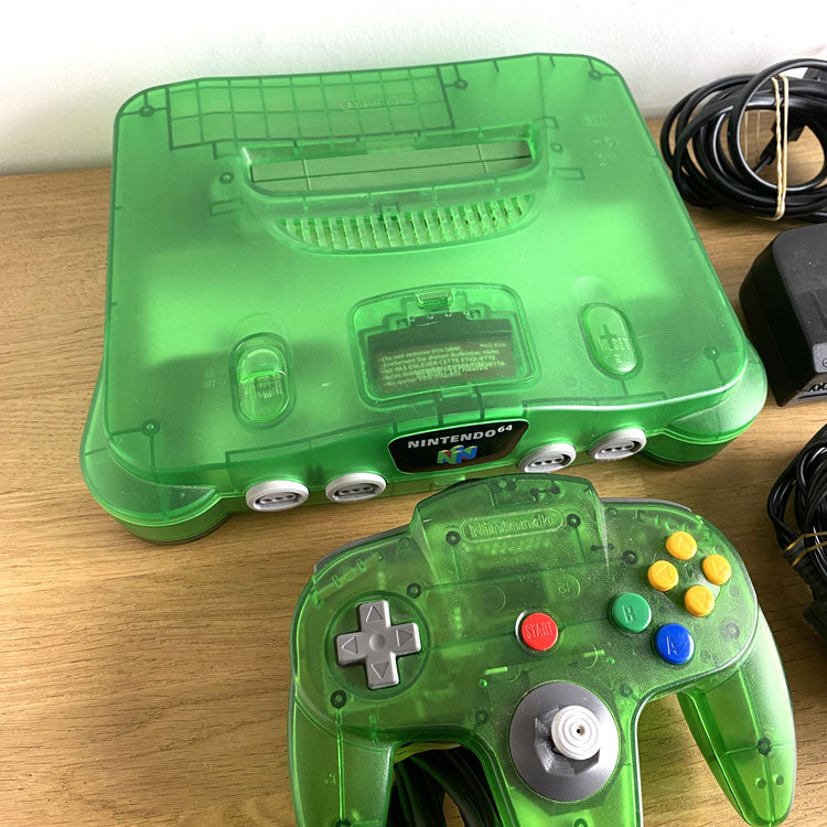 Nintendo 64 in Funtastic store Jungle Green