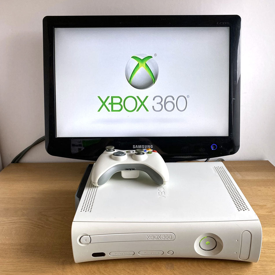 Console Xbox 360 Arcade (+ HDD 20Go) + 2 jeux