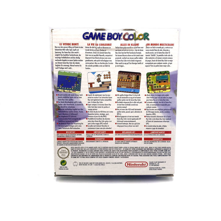 Console Nintendo Game Boy Color Atomic Purple