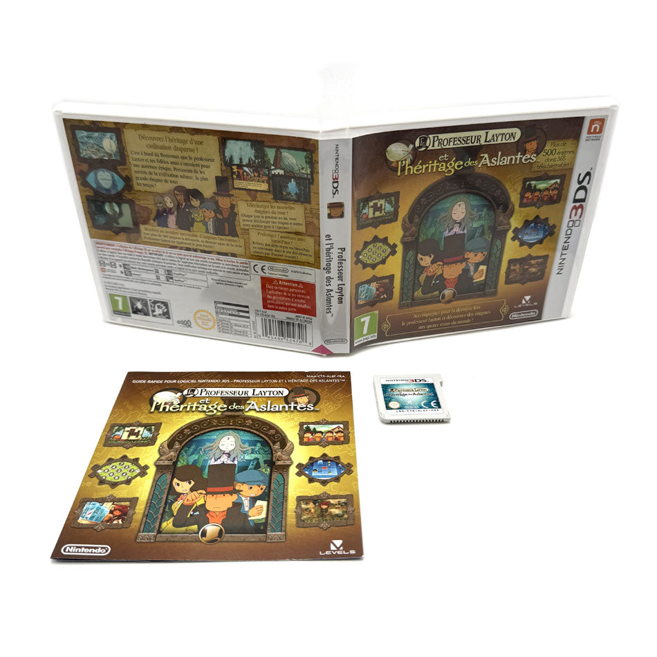 Professeur Layton et l'Héritage des Aslantes Nintendo 3DS