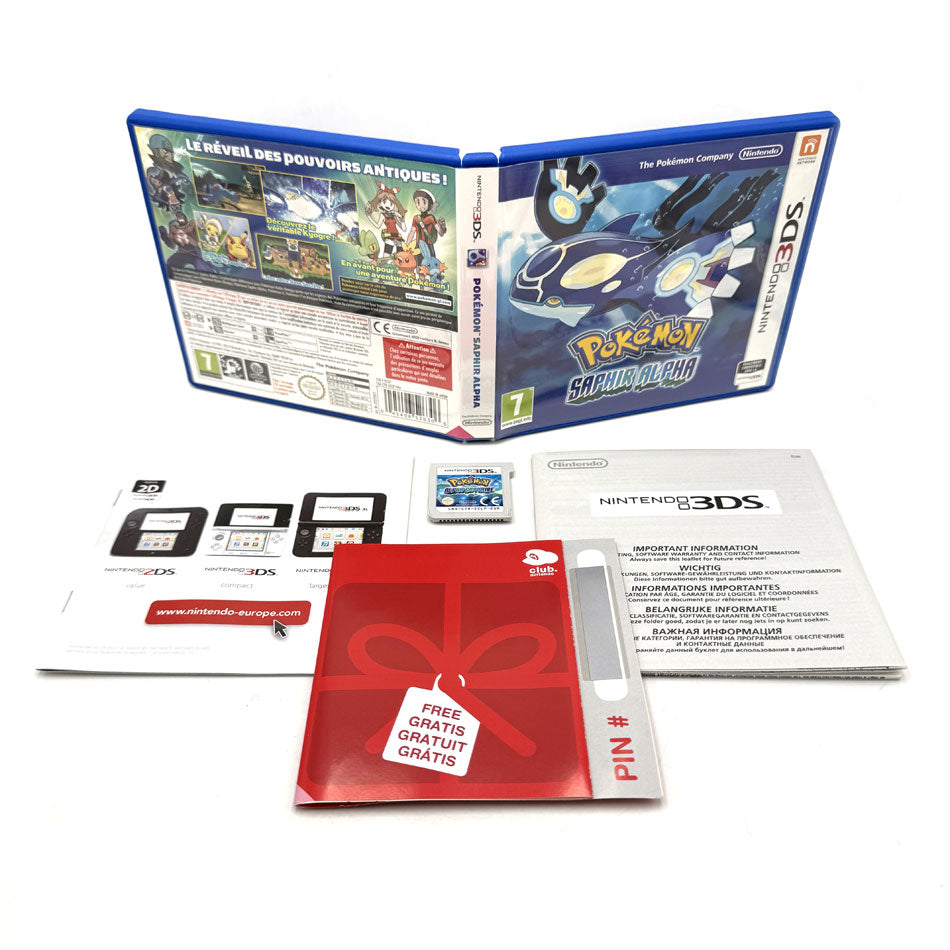 Pokemon Saphir Alpha Nintendo 3DS