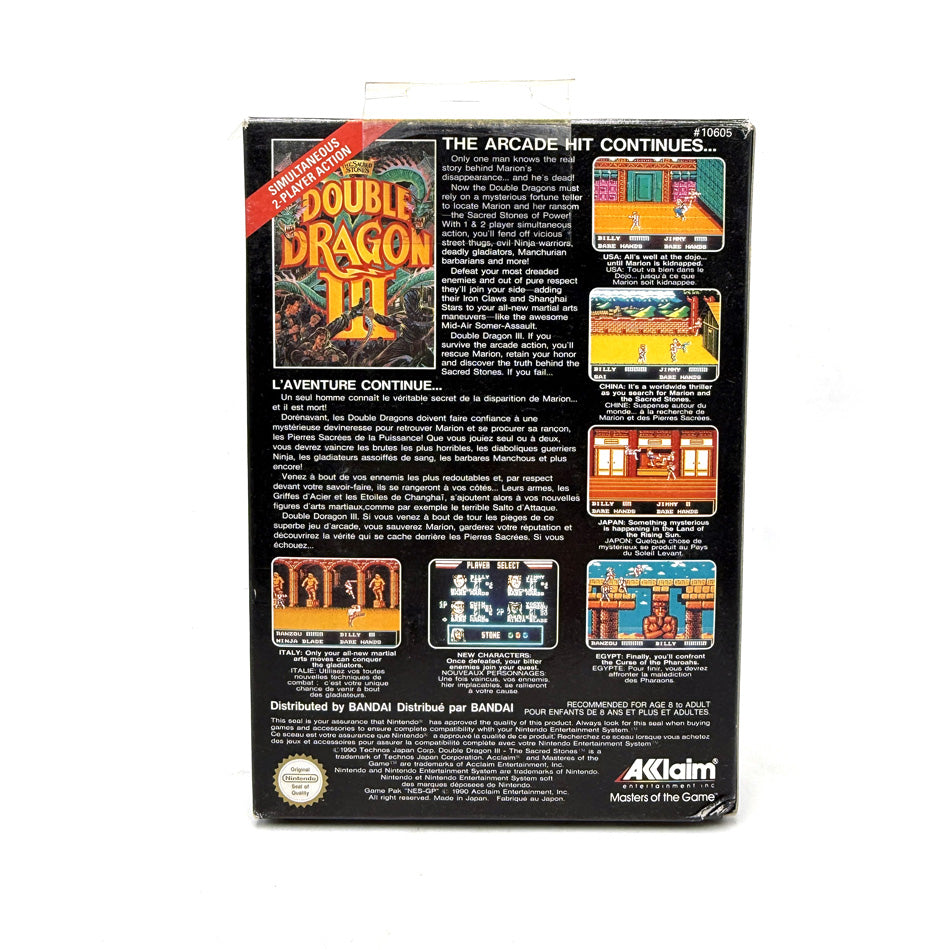 Double Dragon III Nintendo NES