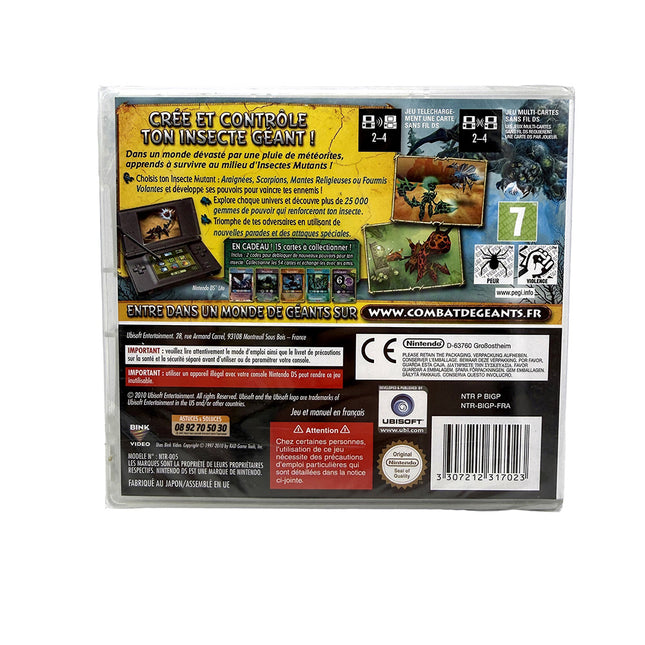 Combat de Géants Insectes Mutants Nintendo DS (Neuf sous blister)