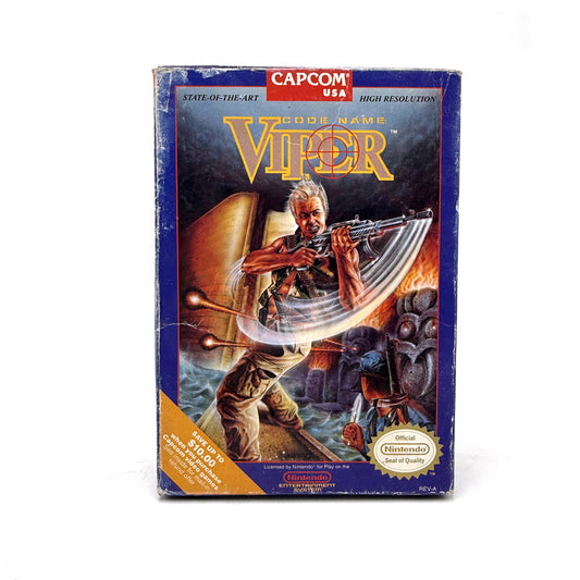 Code Name Viper Nintendo NES 