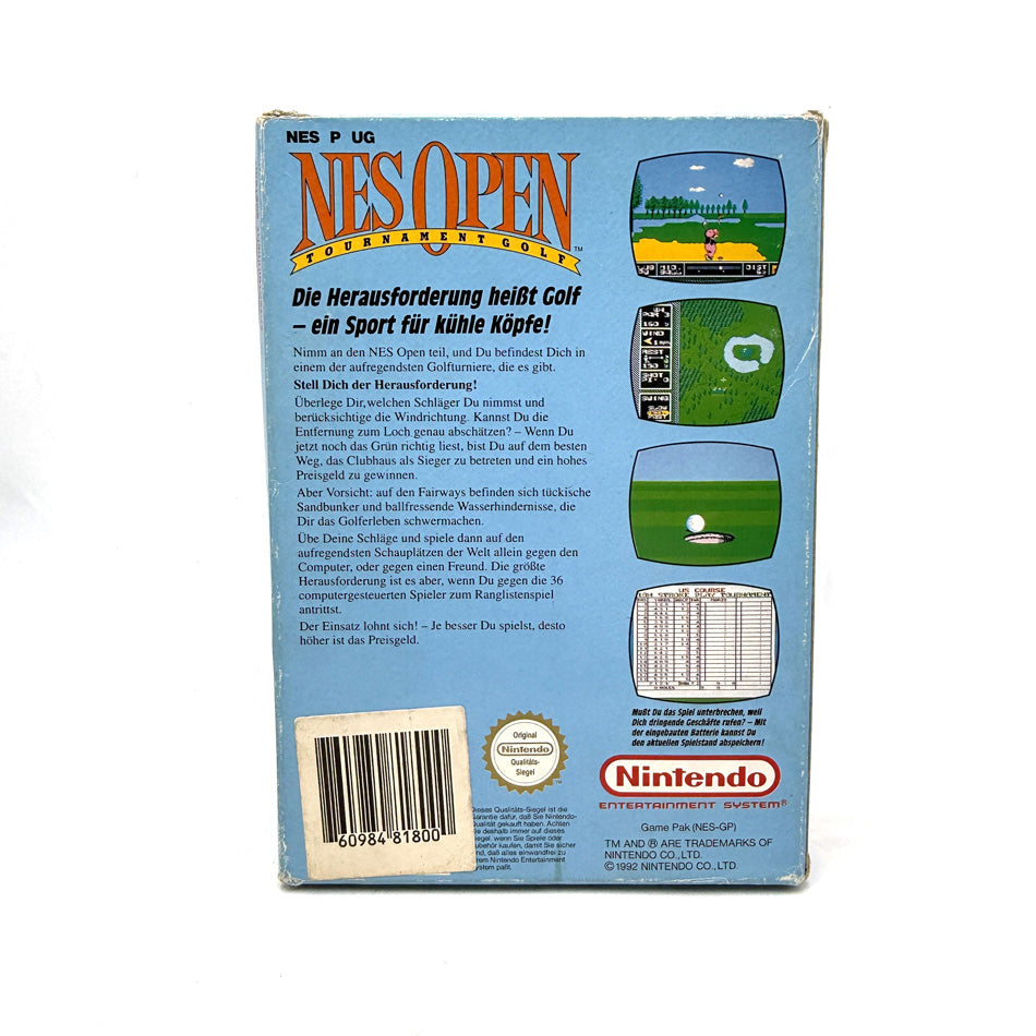 NES Open Golf Tournament Nintendo NES 