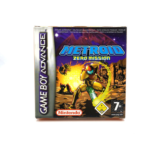 Metroid Zero Mission Nintendo Game Boy Advance