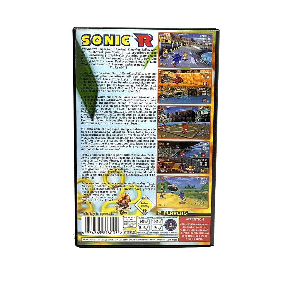 Sonic R Sega Saturn