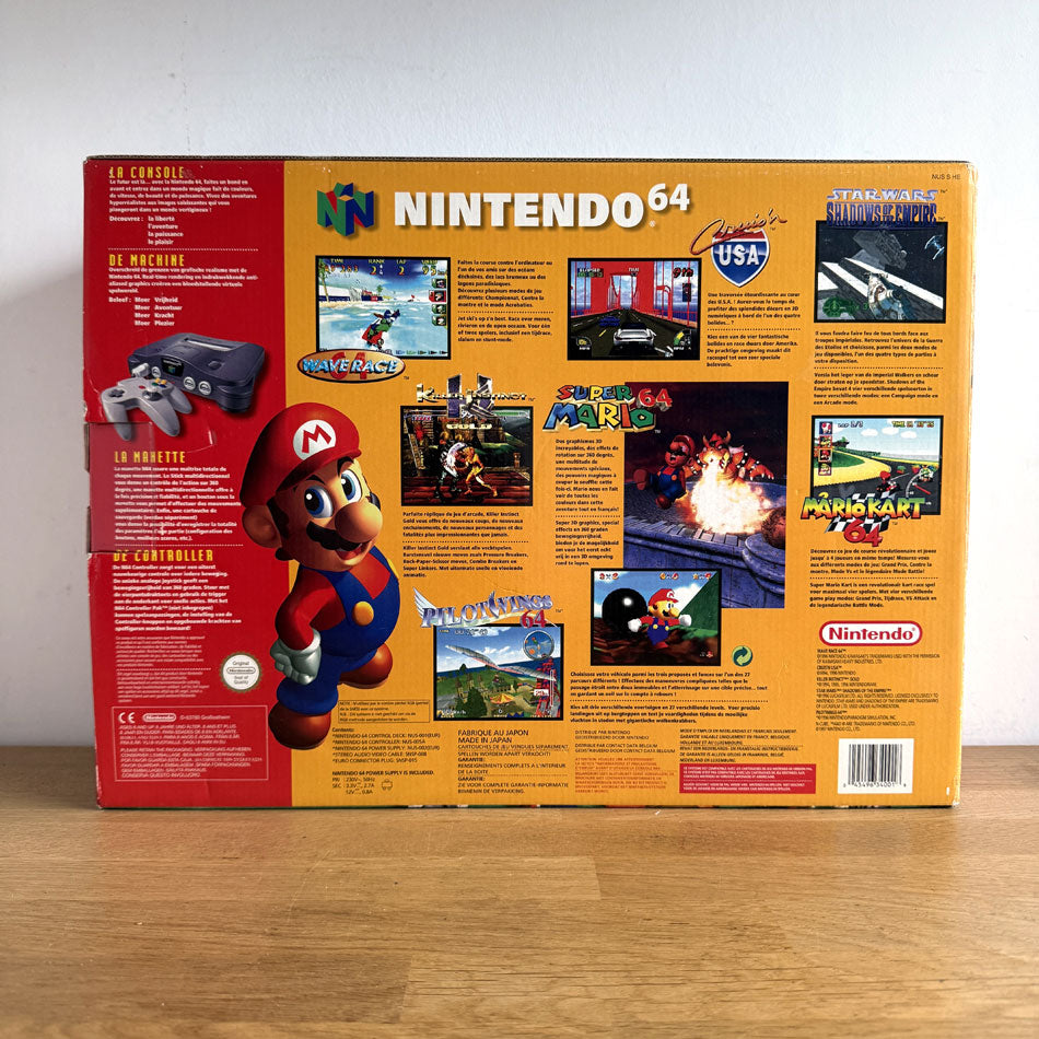 Console Nintendo 64 (EUR-PAL Version)