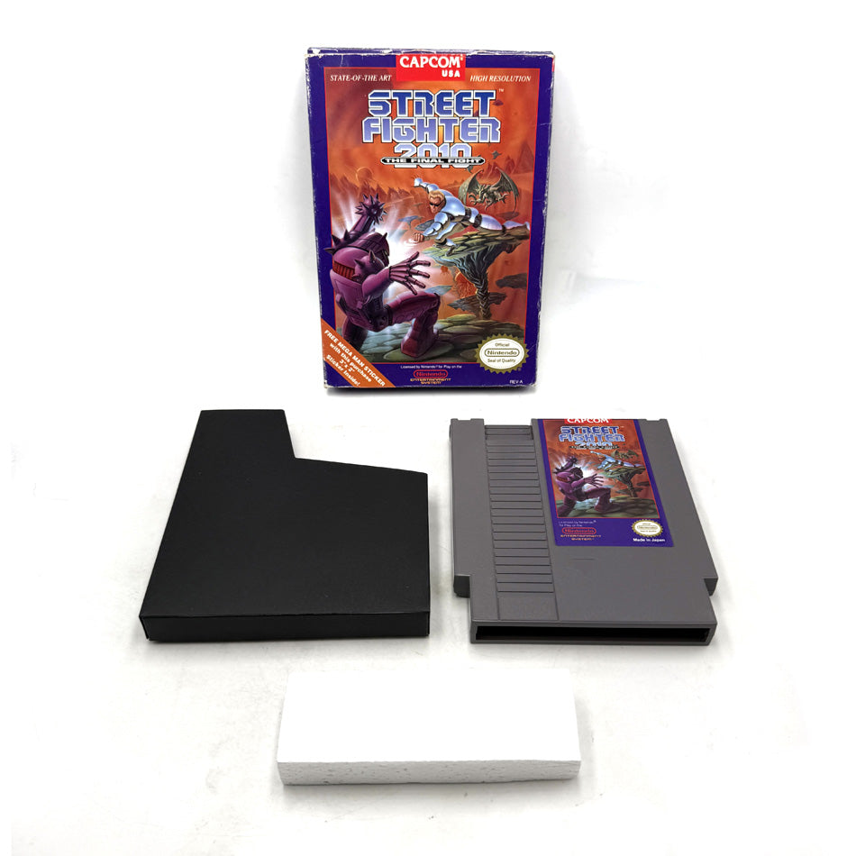 Street Fighter 2010 The Final Fight Nintendo NES