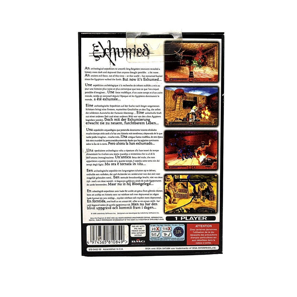 Exhumed Sega Saturn