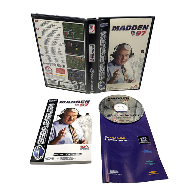 Madden NFL 97 Sega Saturn