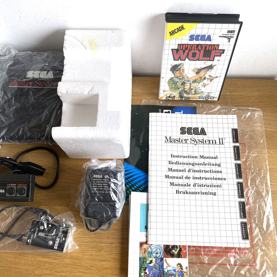 Console Sega Master System II Plus Pack "Operation Wolf"