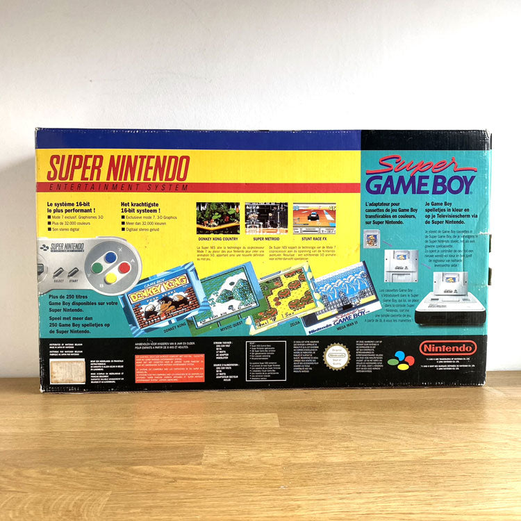 Console Super Nintendo Super Set Super Mario All Stars + Super Game Boy
