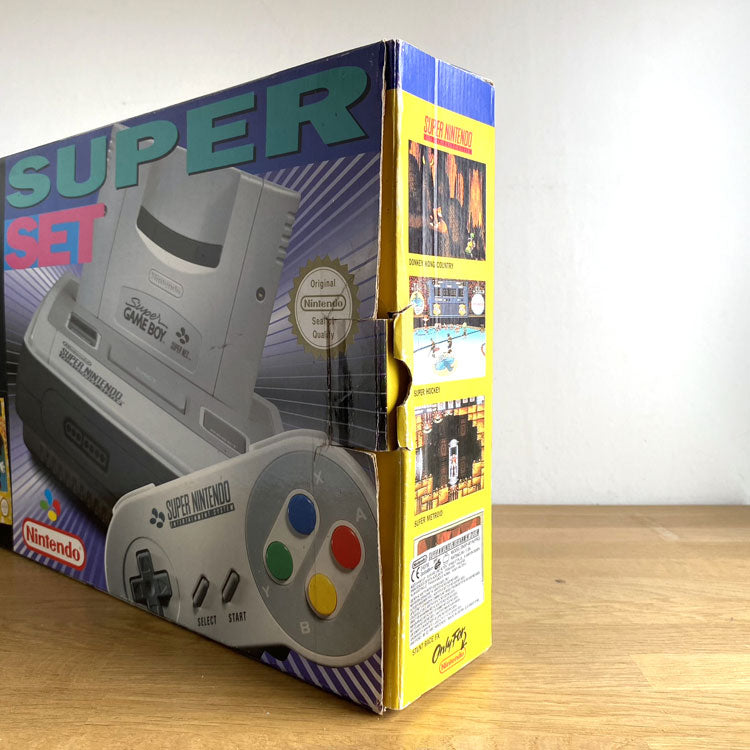 Console Super Nintendo Super Set Super Mario All Stars + Super Game Boy