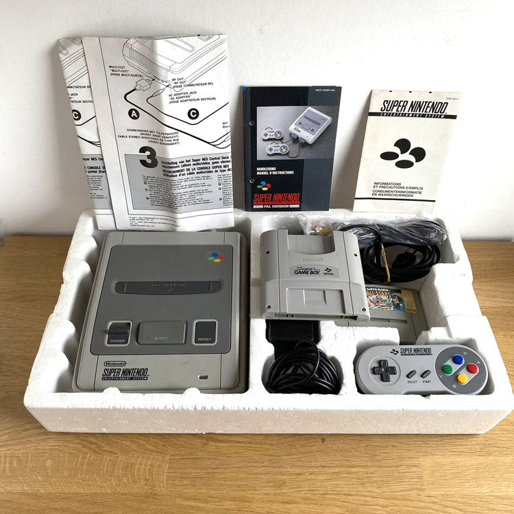 Super Nintendo Super Set in deals Gray