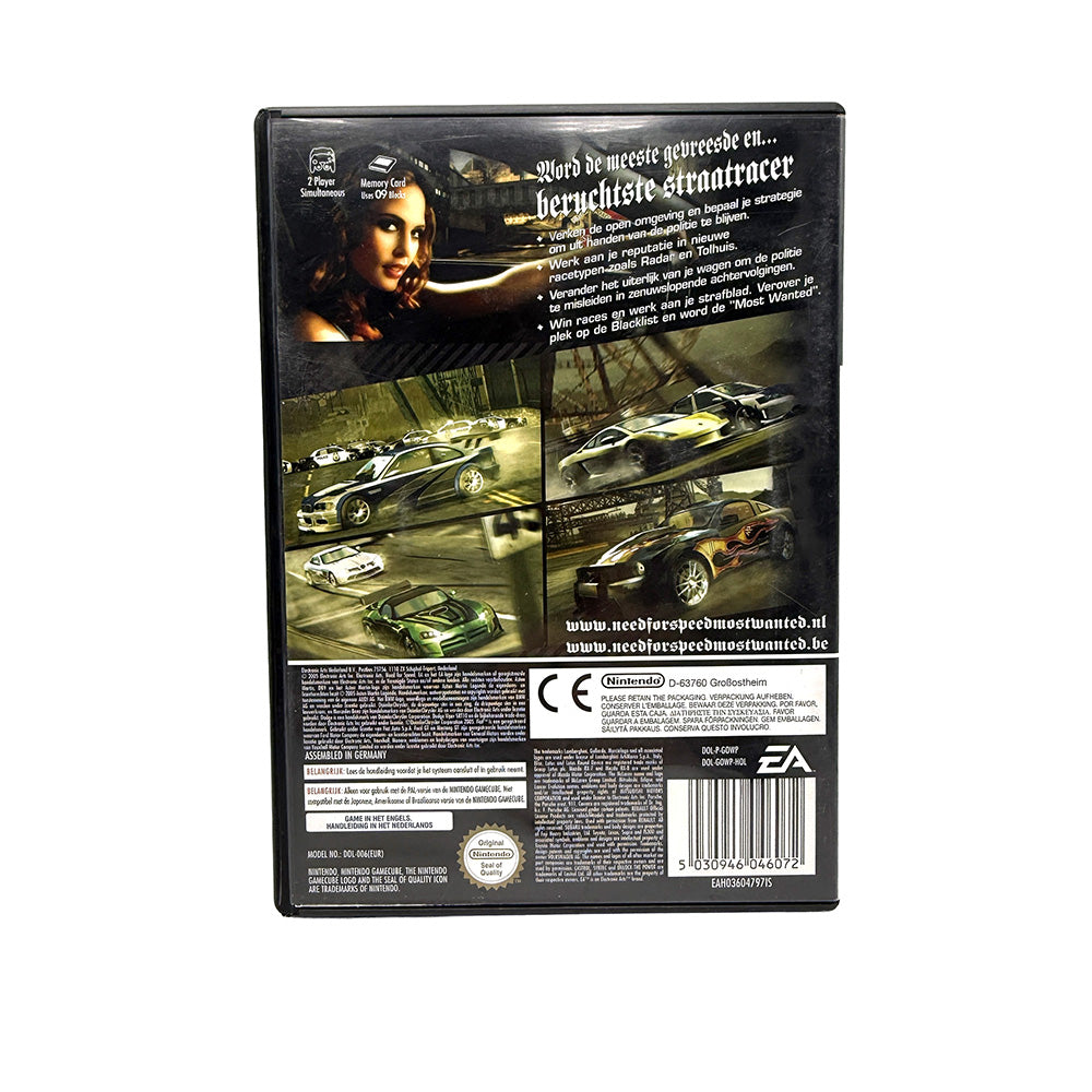 Need for Speed Most Wanted Nintendo Gamecube