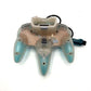 Manette Nintendo 64 Ice Clear Blue Funtastic