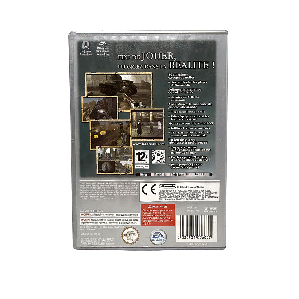 Medal of Honor En Première Ligne Nintendo Gamecube (Player's Choice)
