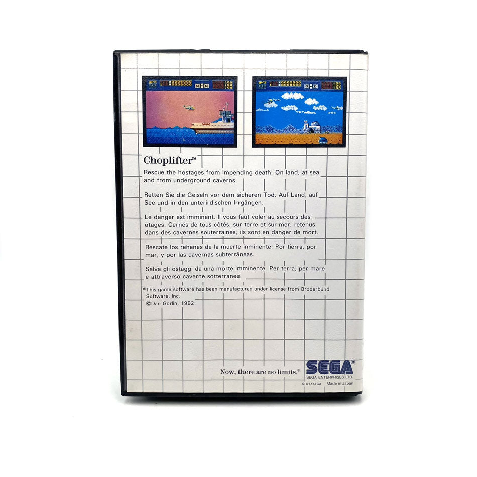 Choplifter Sega Master System