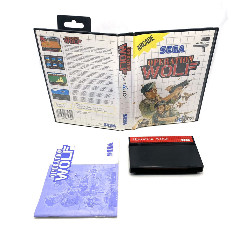 Operation Wolf Sega Master System