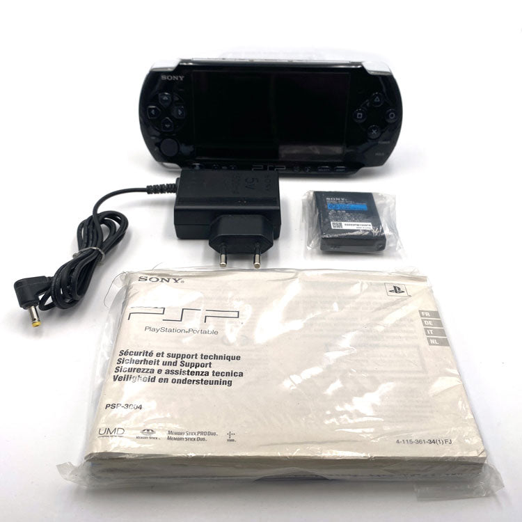 Console Playstation PSP 3004 Slim & Lite Piano Black Pack