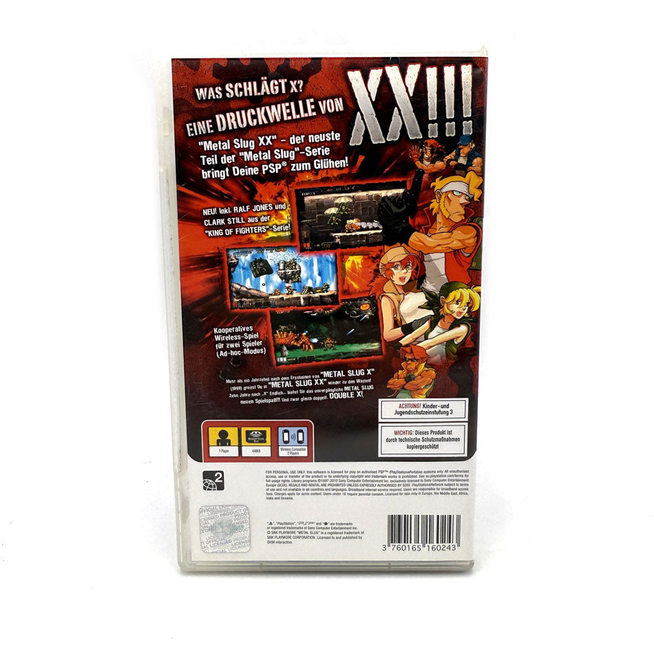 Metal Slug XX (PSP) au meilleur prix sur Metal Slug XX (PSP) au meilleur prix sur