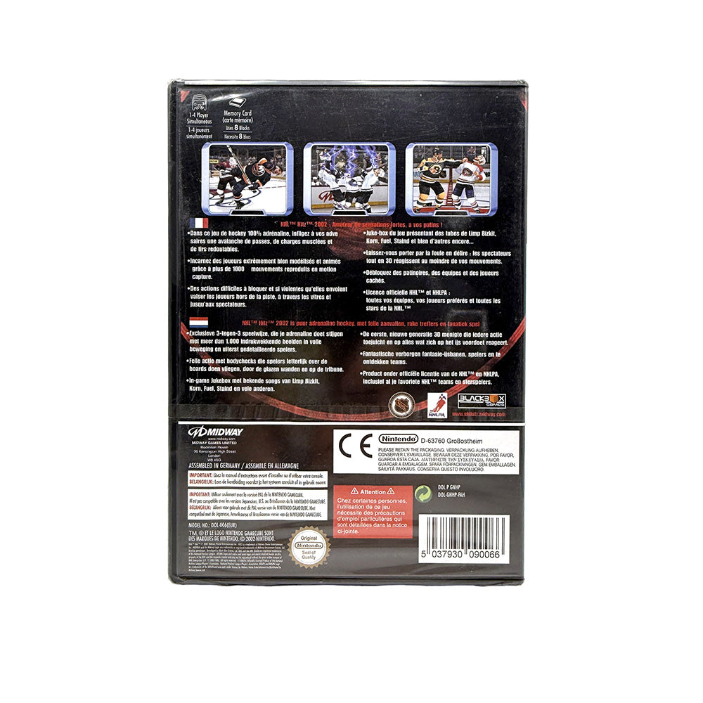 NHL Hitz 2002 Nintendo Gamecube  (Neuf sous blister)