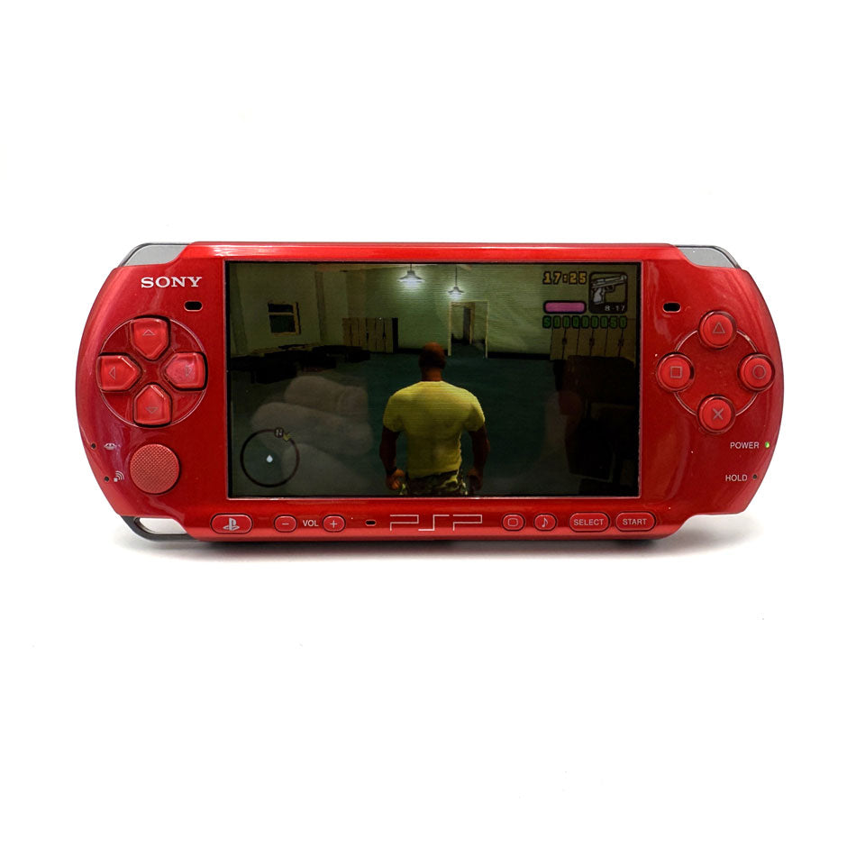 Console Playstation PSP 3004 Slim & Lite Radiant Red (+ 2 jeux)