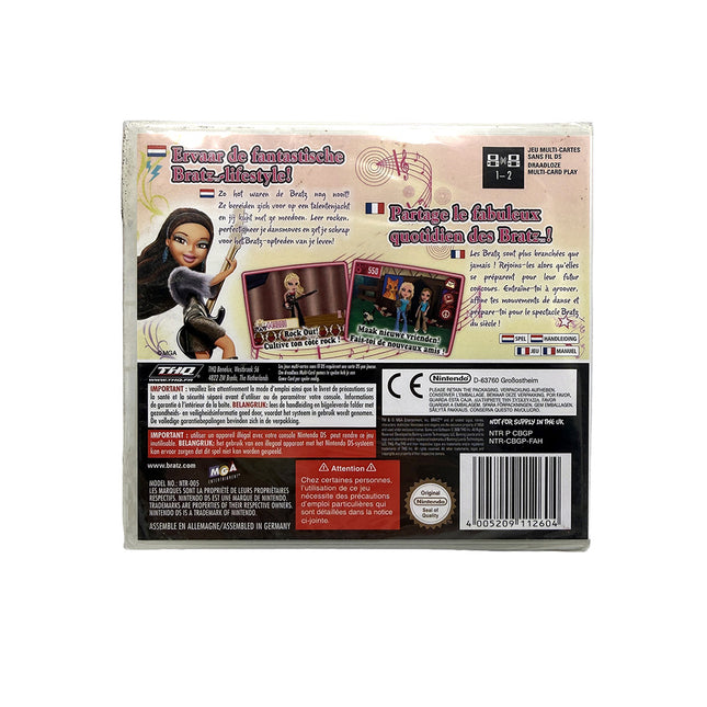 Bratz Girlz Really Rock Nintendo DS (Neuf sous blister)