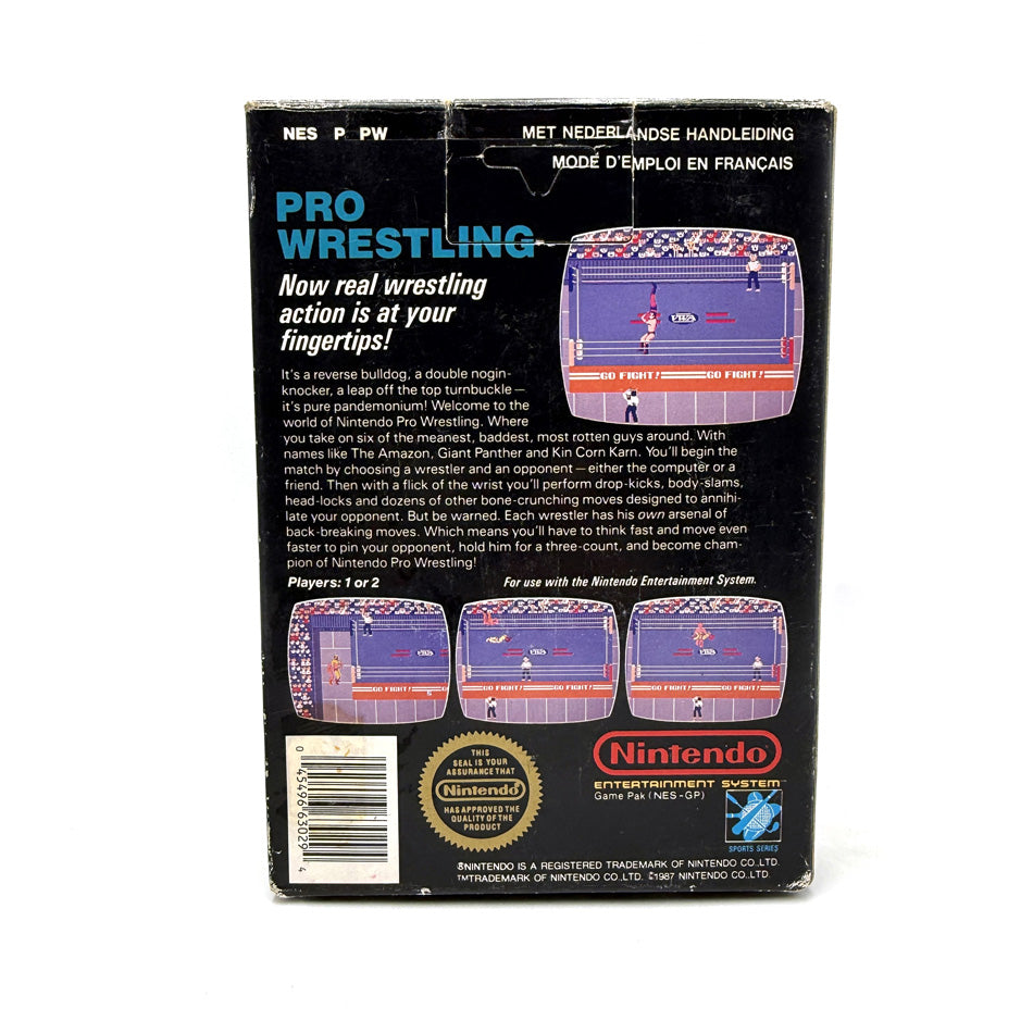 Pro Wrestling Nintendo NES