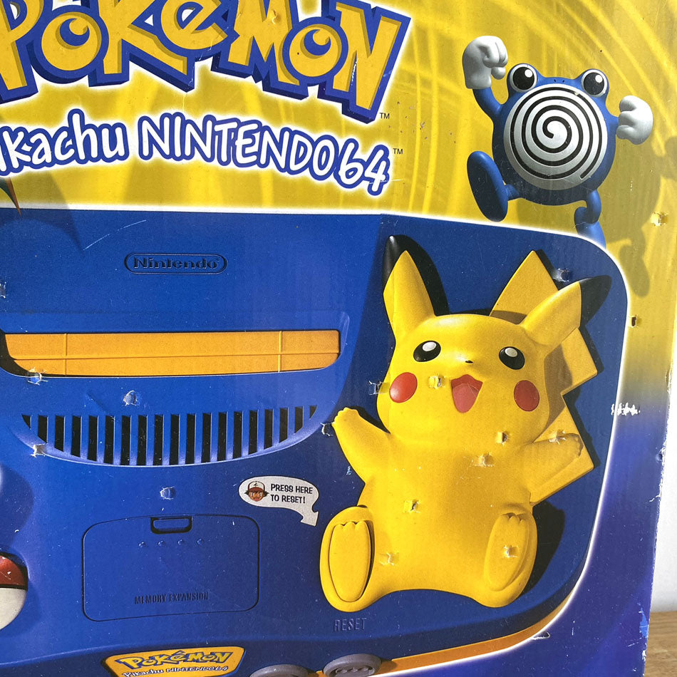 Console Nintendo 64 Pokemon Pikachu Special Edition (RARE)