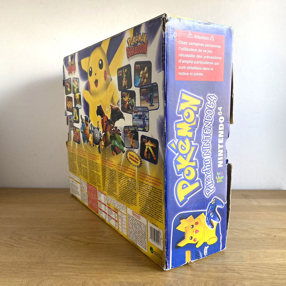 Console Nintendo 64 Pokemon Pikachu Special Edition (RARE)