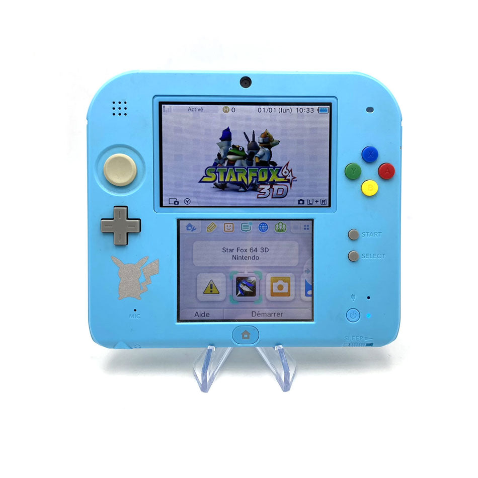 Console Nintendo 2DS Pokemon Soleil Edition Limitée