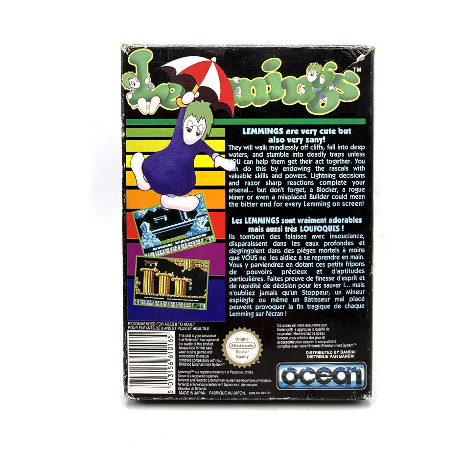 Lemmings Nintendo NES