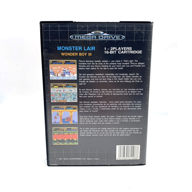 Wonder Boy III Monster Land Sega Megadrive