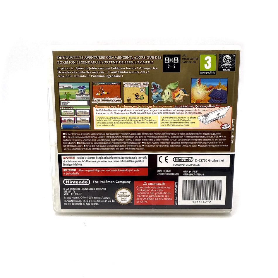 Pokemon Version Or Heartgold Nintendo DS