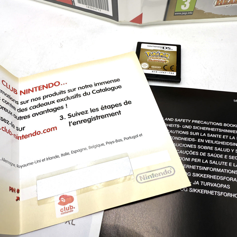 Pokemon Version Or Heartgold Nintendo DS