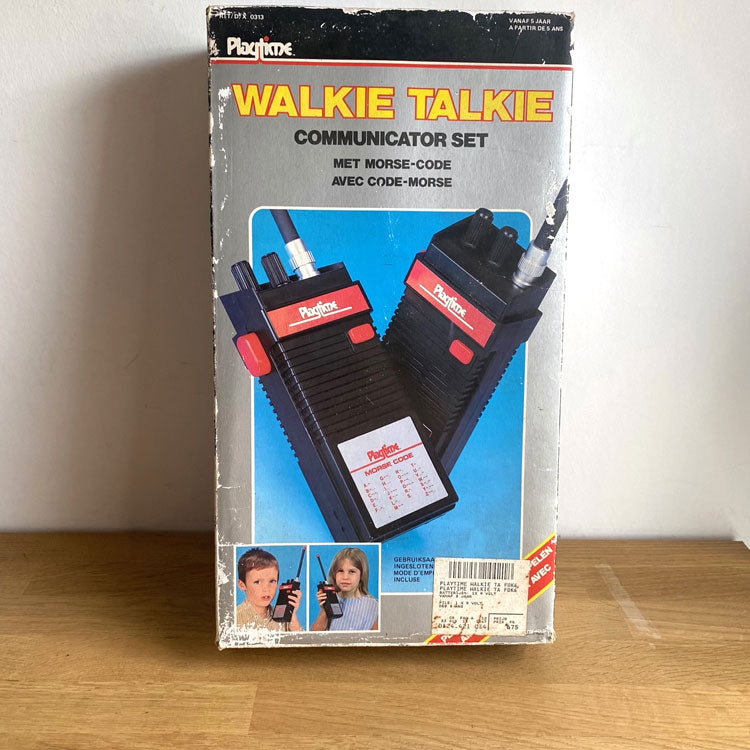 Walkie Talkie Communcator Set Playtime 1981