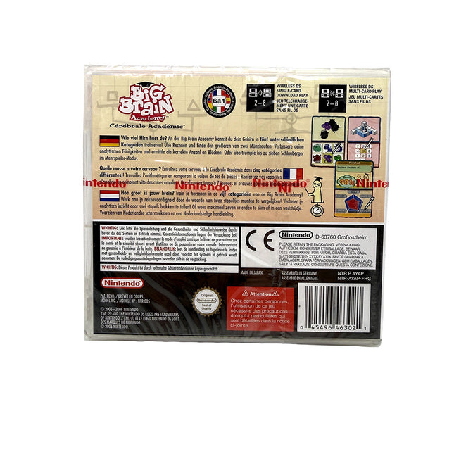 Big Brain Academy Nintendo DS (Neuf sous blister)