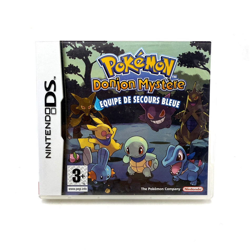 Pokemon Donjon Mystère Equipe De Secours Bleue Nintendo DS