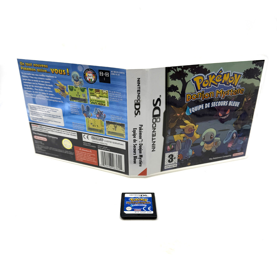 Pokemon Donjon Mystère Equipe De Secours Bleue Nintendo DS