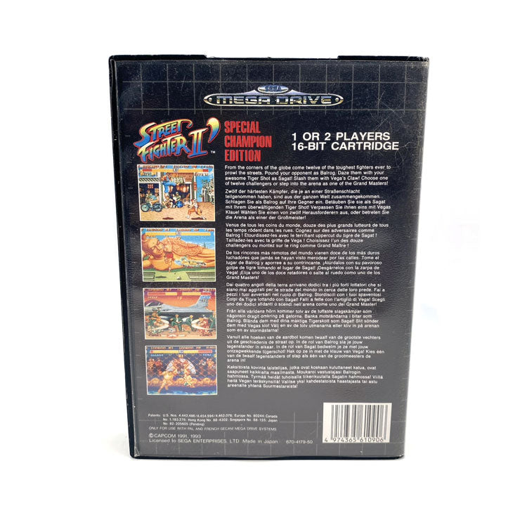 Street Fighter II Special Champion Edition Sega Megadrive