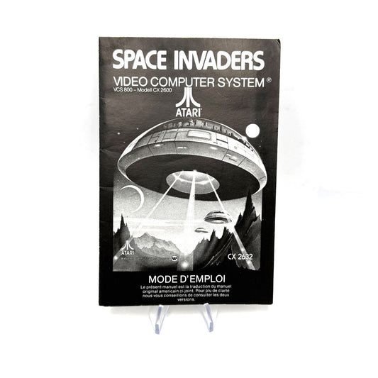 Notice Space Invaders Atari 2600 