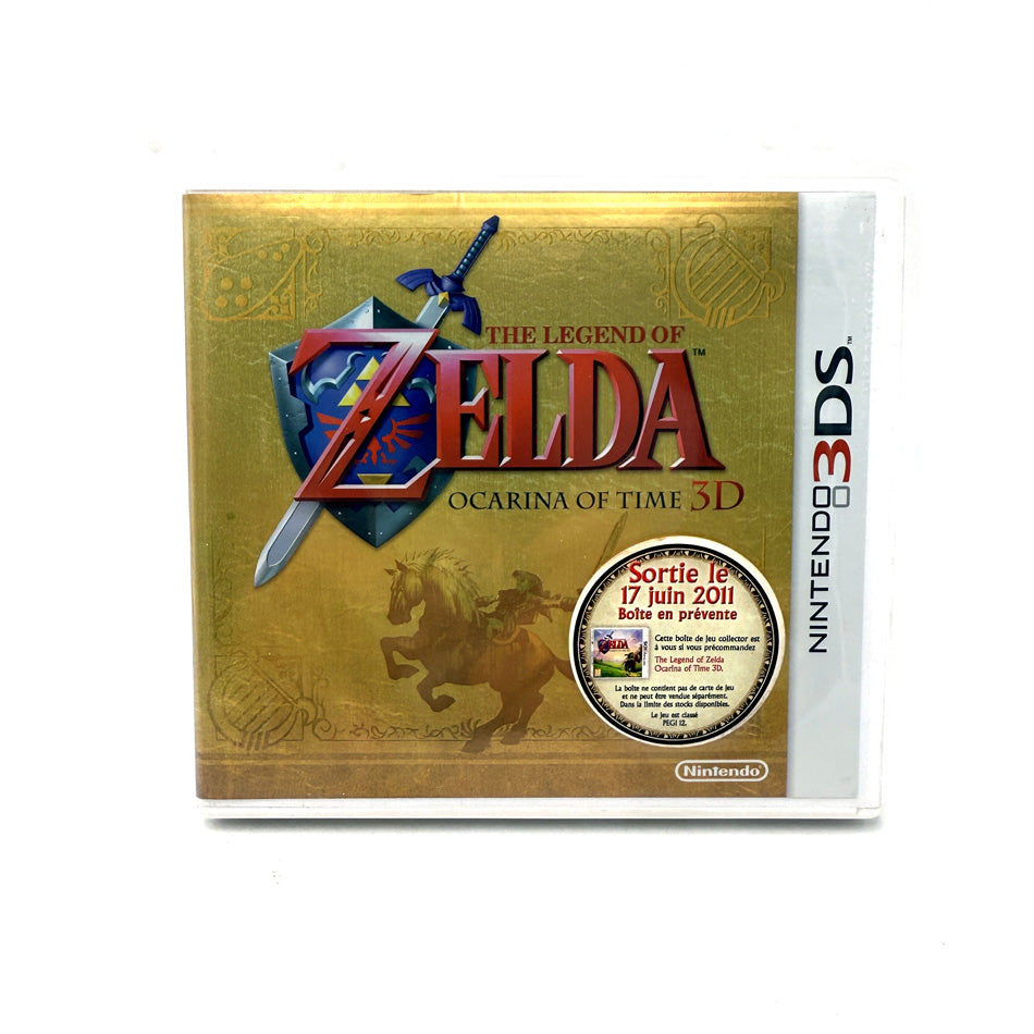 Boite + Poster The Legend Of Zelda Ocarina Of Time Nintendo 3DS (Bonus Pre-Order)