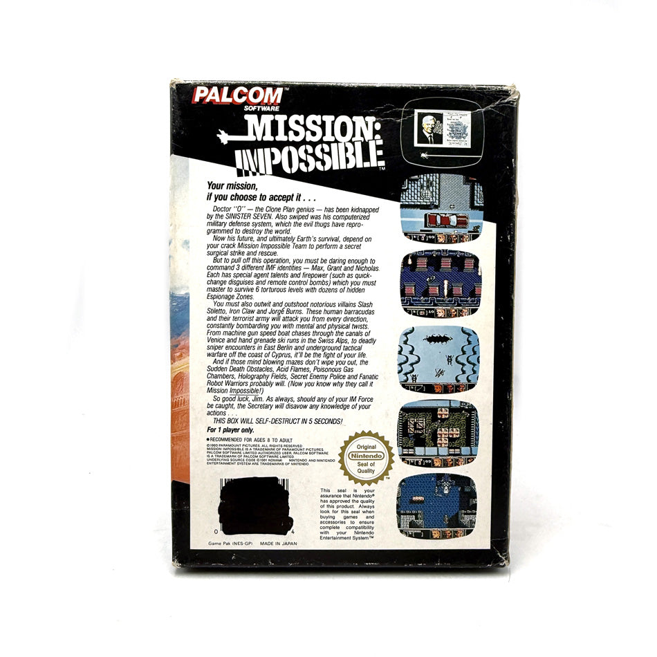 Mission Impossible Nintendo NES