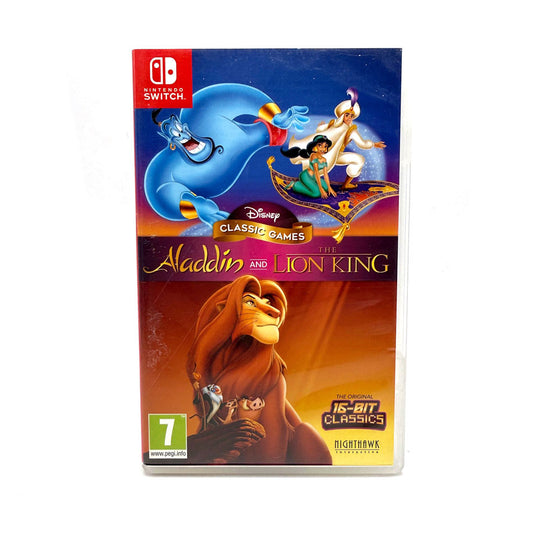 Aladdin & The Lion King Nintendo Switch (Disney Classic Games)