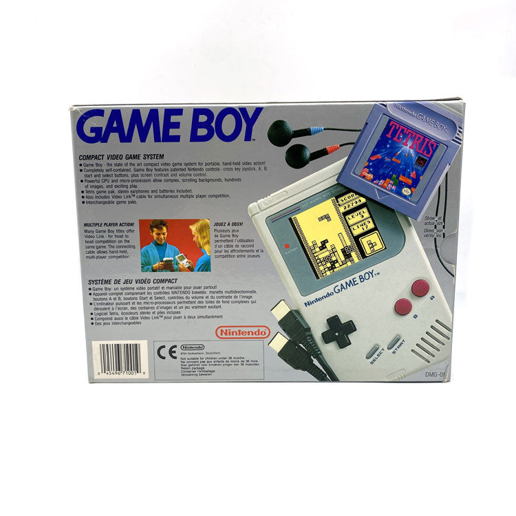 Original Nintendo Game Boy DMG-01 Console offers With Styrofoam Box, Tetris,